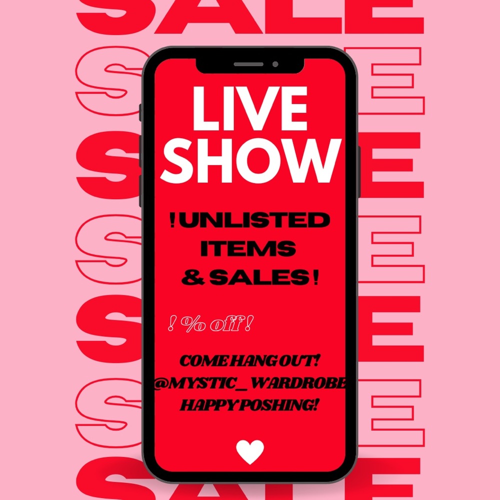✨Live shows✨☮️Join for FUN,UNLISTED&DEALS!☮️LIKE 2 be notified whenever I’m live